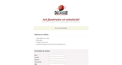 Desktop Screenshot of delfosse.fr